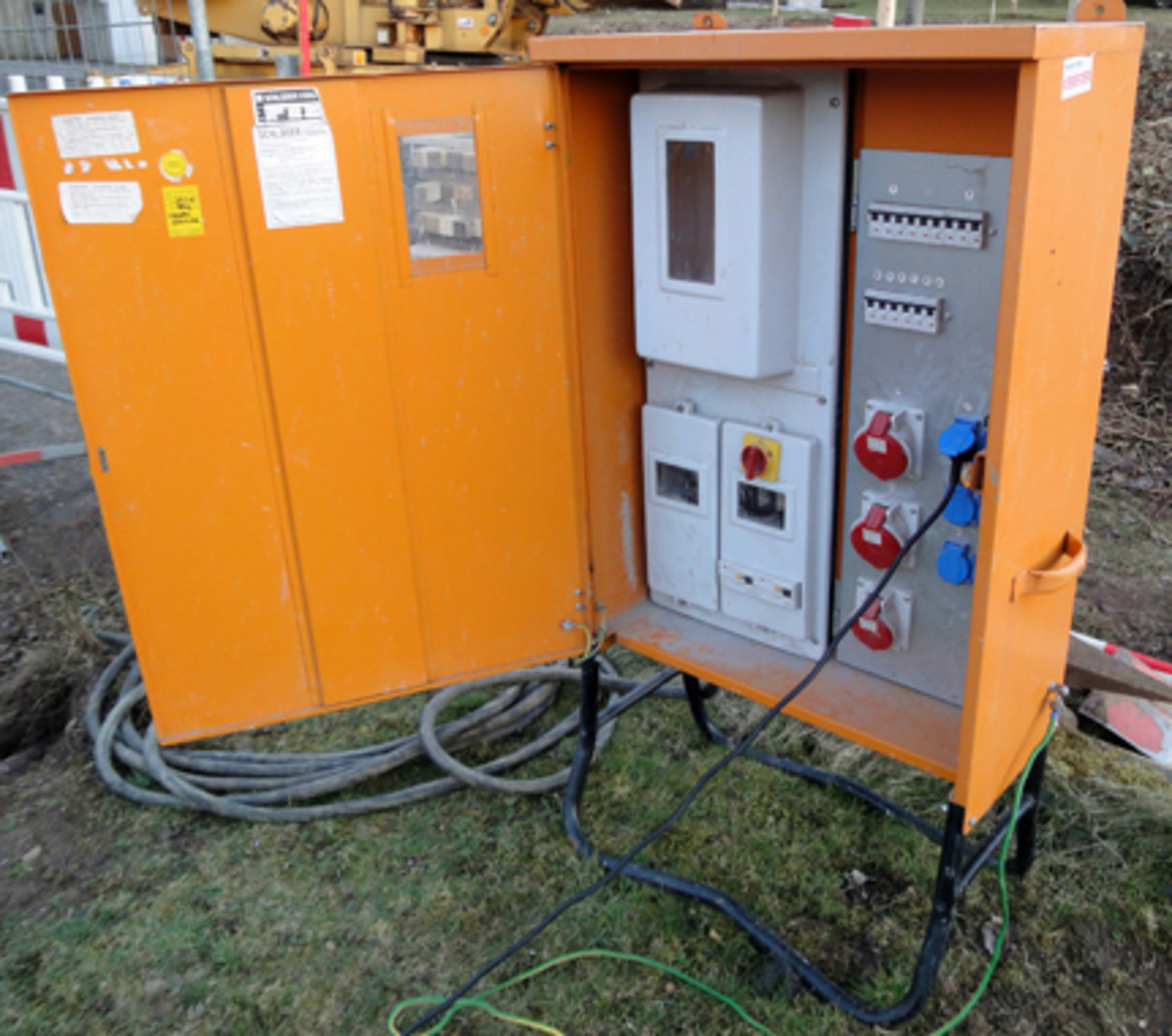 Baustrom bei Elektro Hess in Oberdischingen