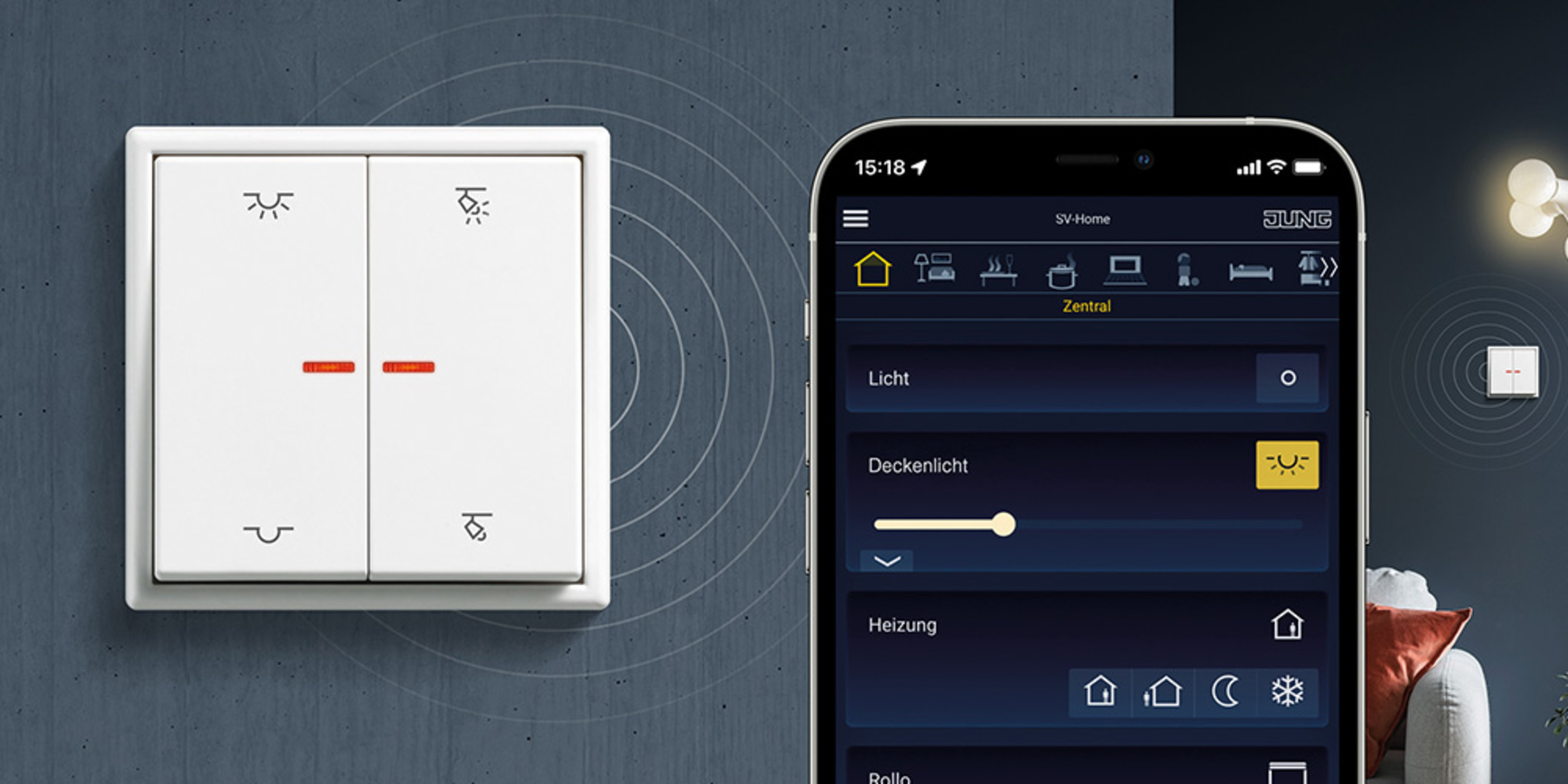 KNX RF Taster bei Elektro Hess in Oberdischingen